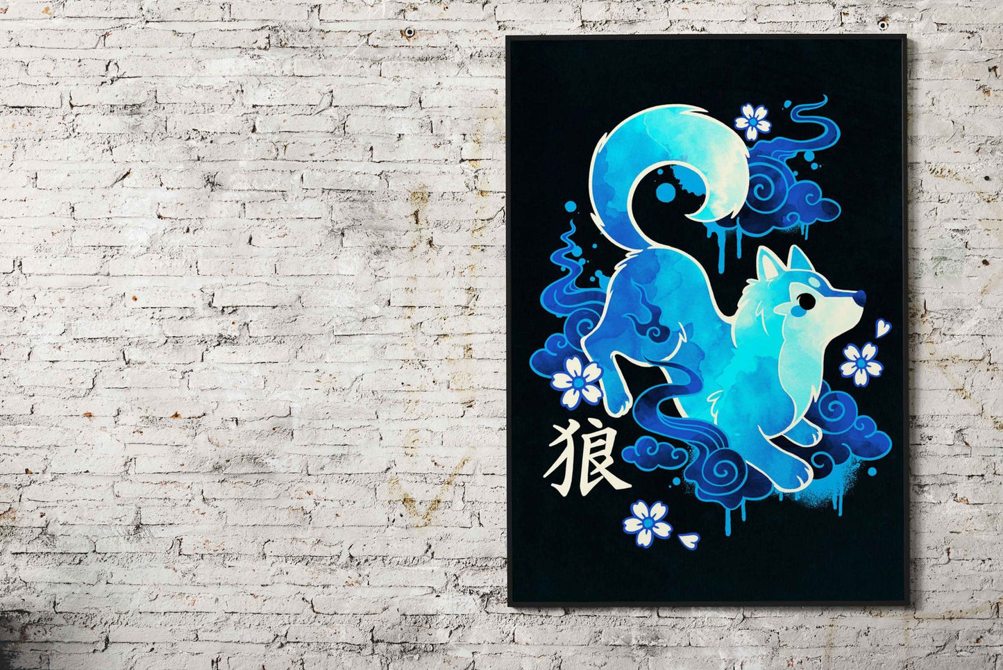 Okami Asian Style Poster | Wall Art for Home &  Office | High-Quality Print