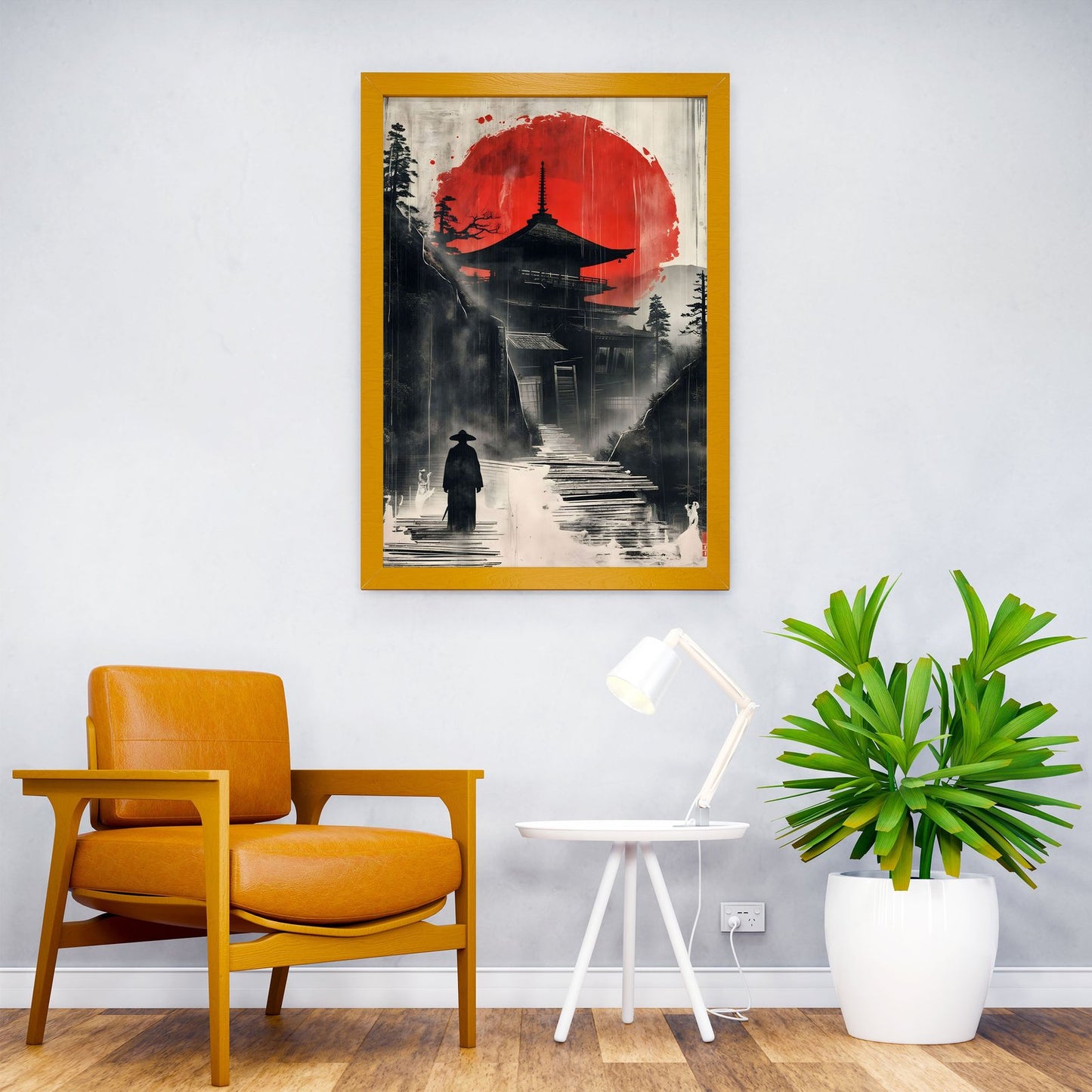 old japanese temple Asian Style Poster | Wall A rt for Home & Office | High-Quality Print