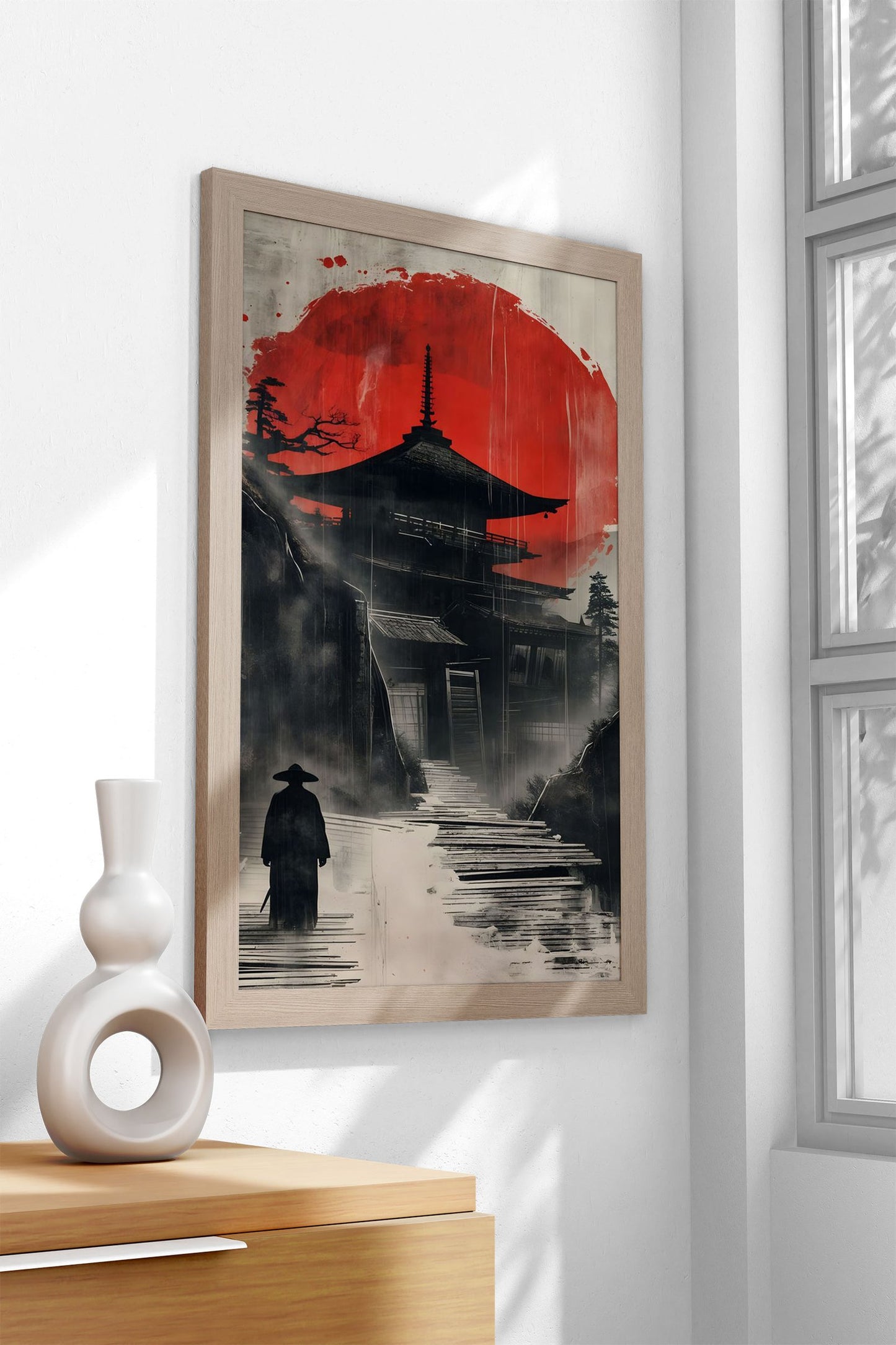 old japanese temple Asian Style Poster | Wall A rt for Home & Office | High-Quality Print