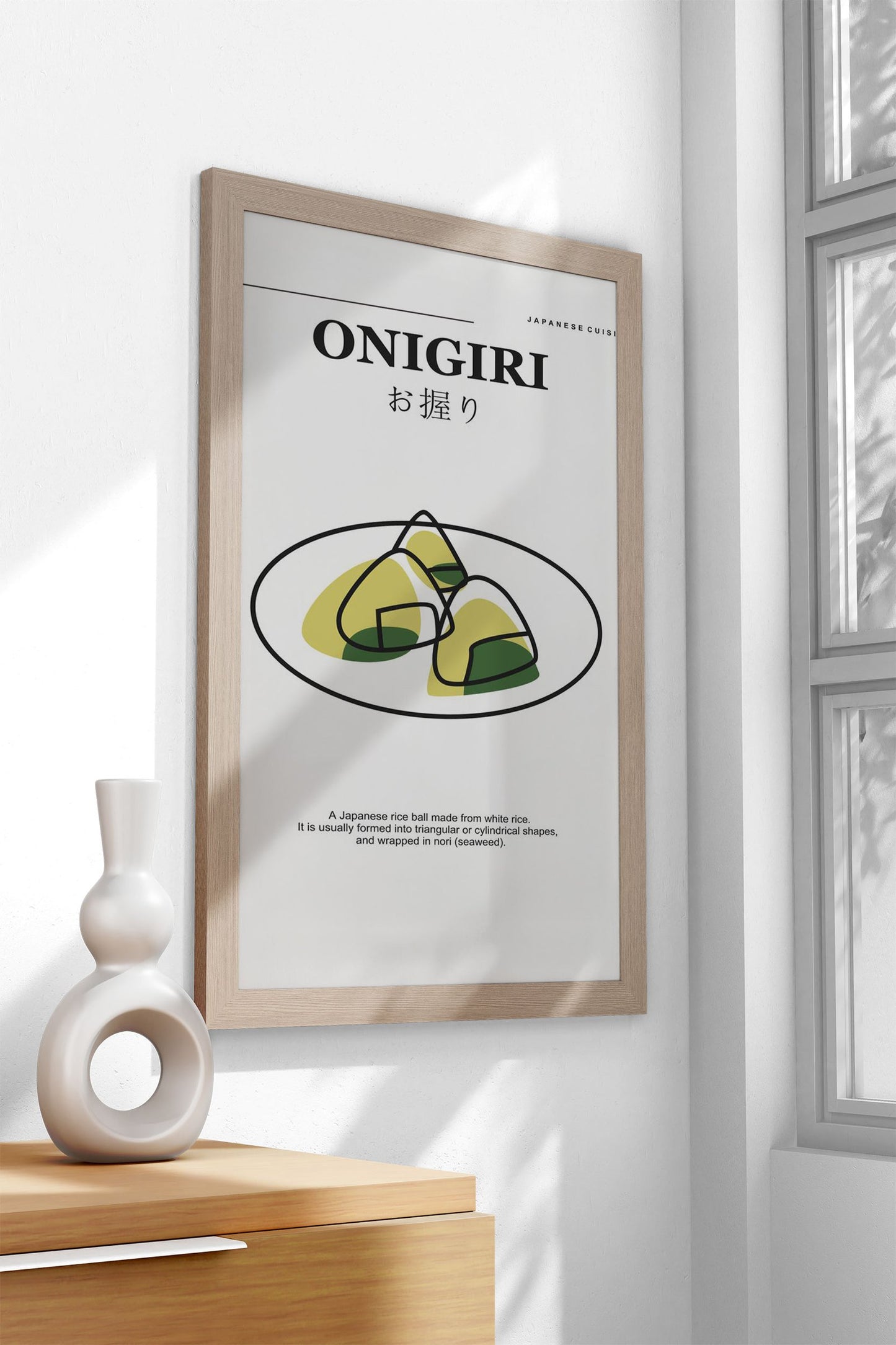 ONIGIRI GANG Asian Style Poster | Wall Art for  Home & Office | High-Quality Print