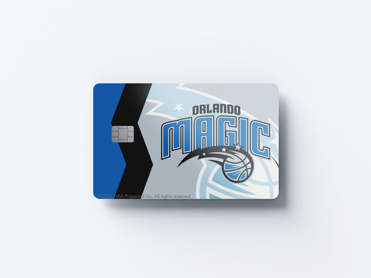 Watercolor orlando magic crossover design | credit card sticker | small chip | credit card skin for nursery and home wall decor.