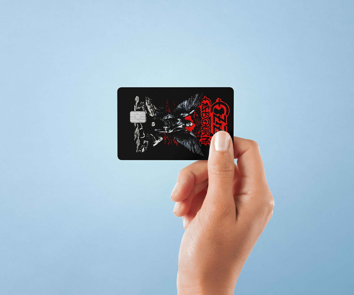 Ozzy Osbourne - Premium Vinyl Credit Card Skin Cover by Wonderwallsboutique