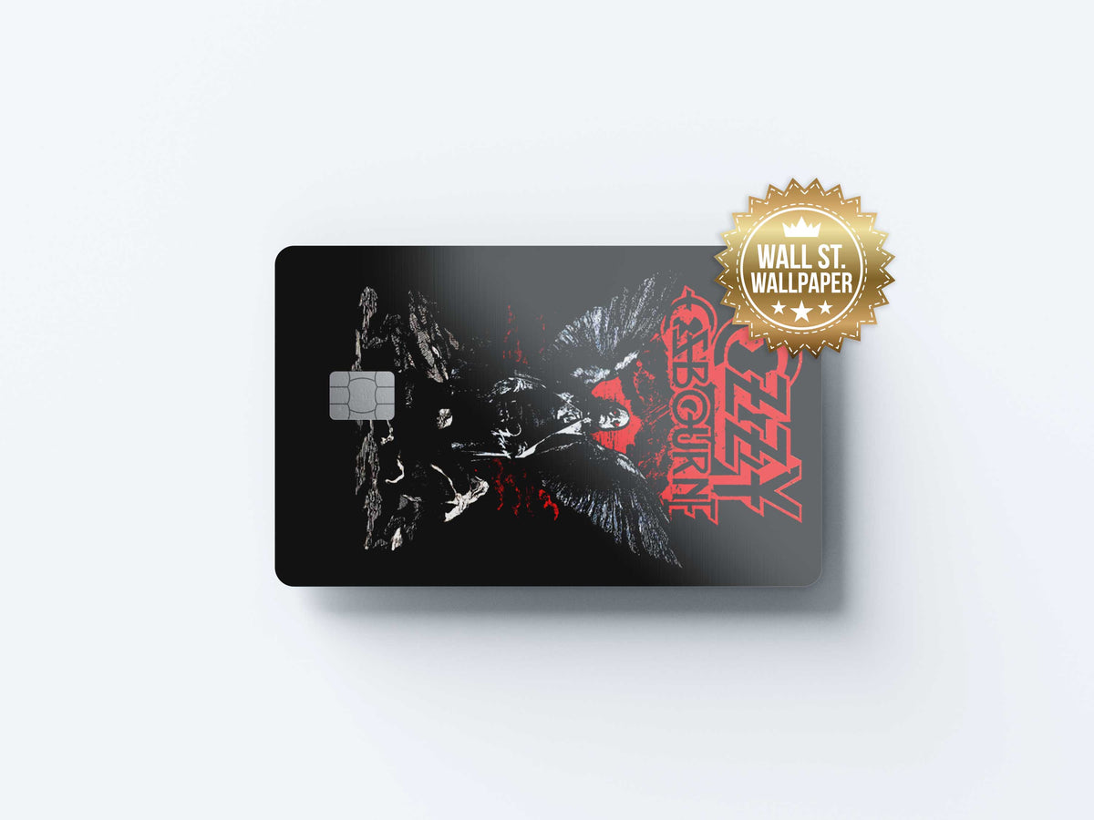 Ozzy Osbourne - Premium Vinyl Credit Card Skin Cover by Wonderwallsboutique