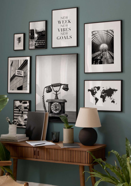 Watercolor crossing poster for nursery and home wall decor.