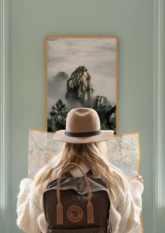 Peaks of Huangshan Poster