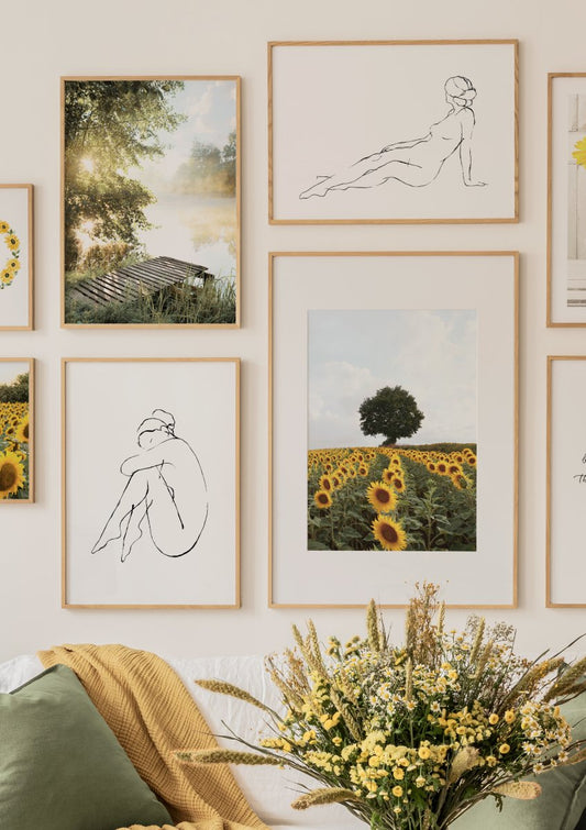 Nude Lines No2 Poster