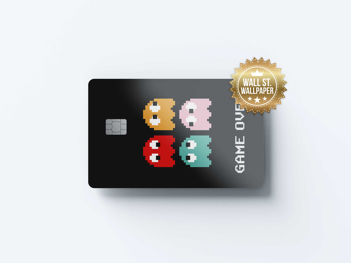 Pacman - Premium Vinyl Credit Card Skin Cover by Wonderwallsboutique