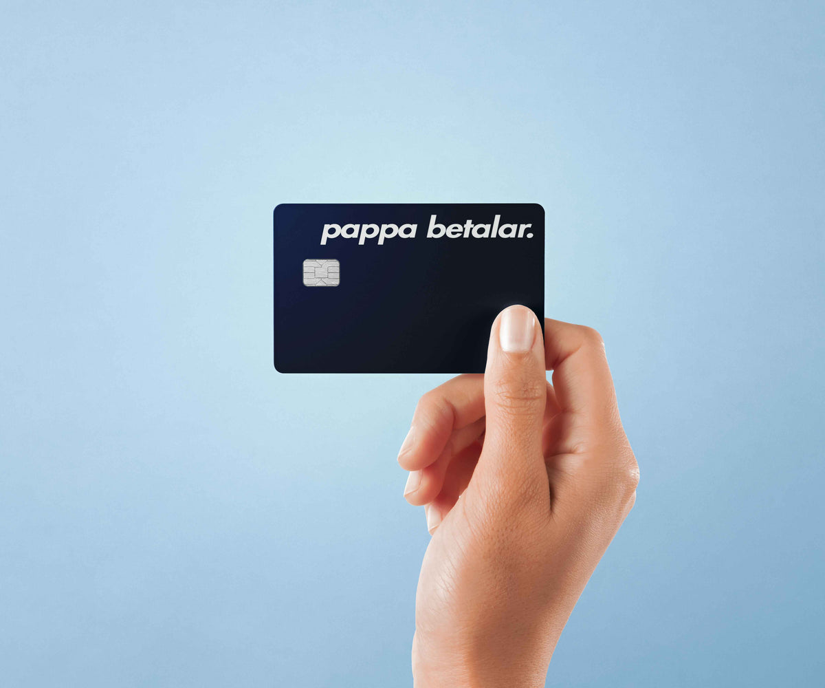 Pappa Betalar Holo - Premium Vinyl Credit Card Skin Cover by Wonderwallsboutique