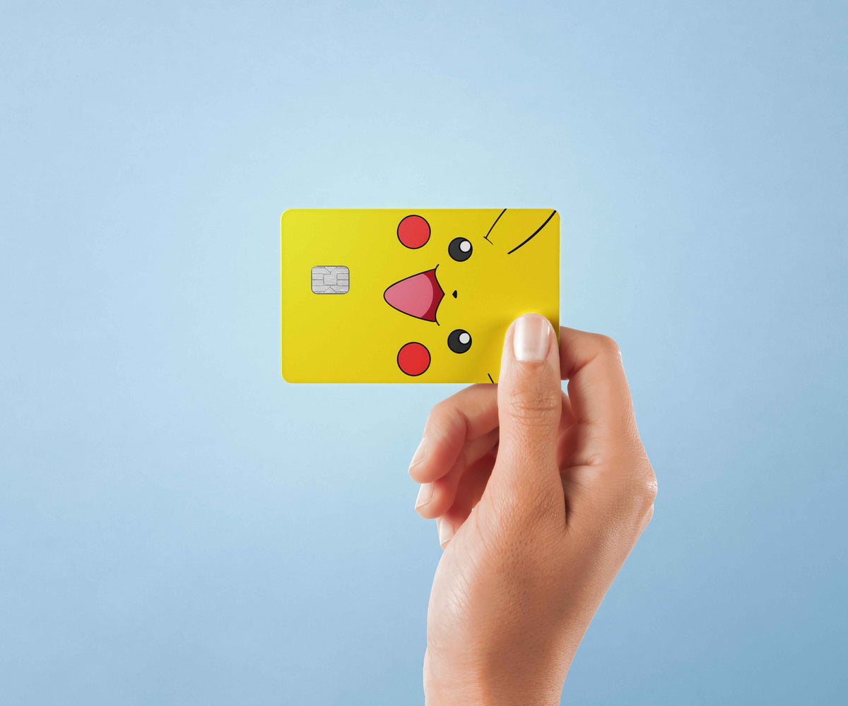 Pikachu - Premium Vinyl Credit Card Skin Cover by Wonderwallsboutique