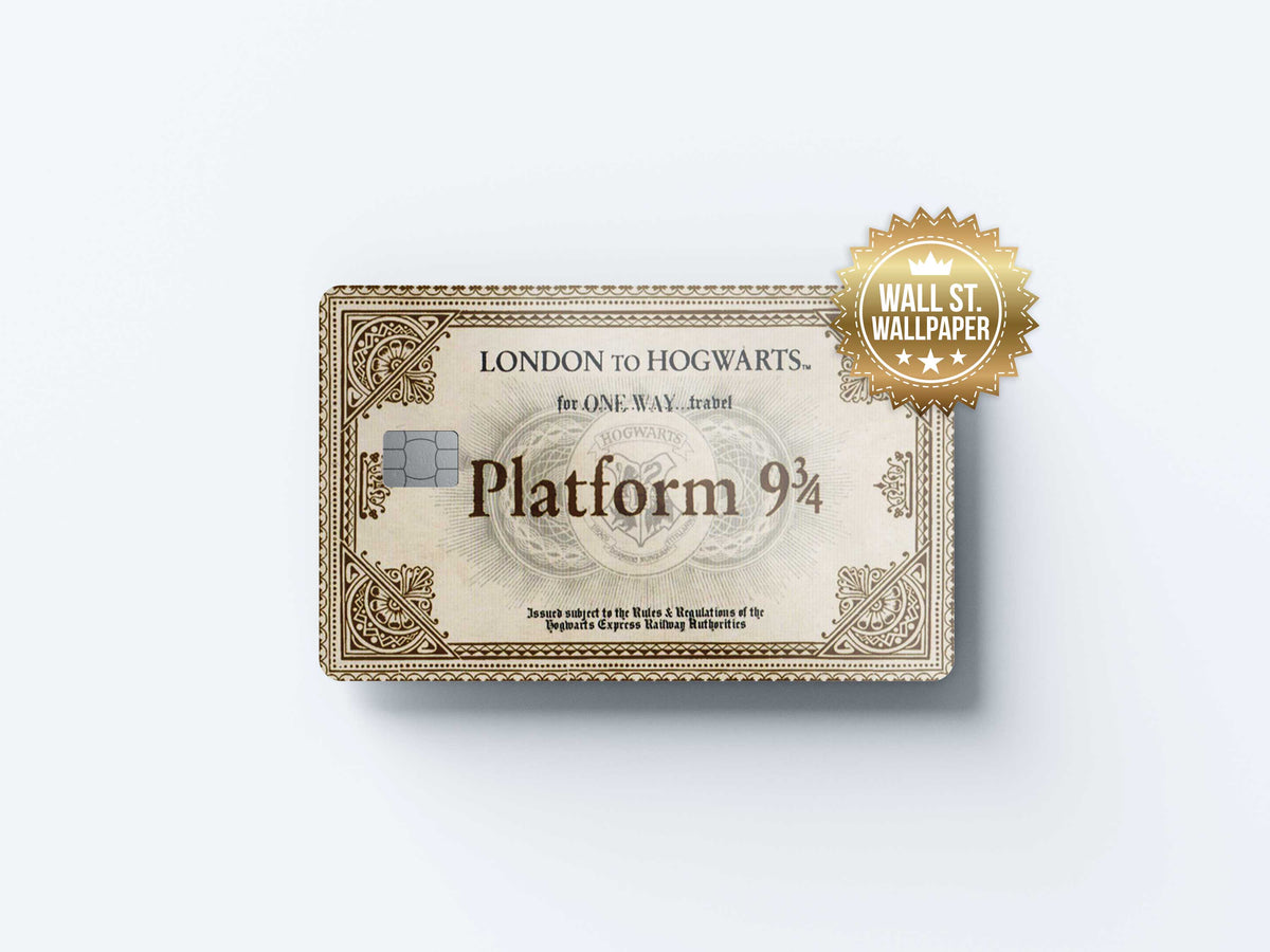 Platform - Premium Vinyl Credit Card Skin Cover by Wonderwallsboutique