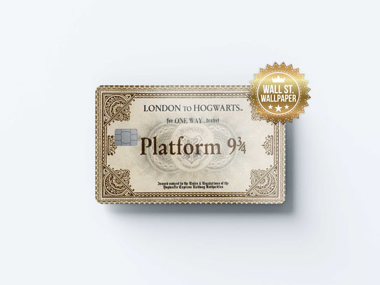 Platform - Premium Vinyl Credit Card Skin Cover by Wonderwallsboutique