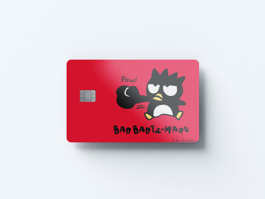 Watercolor pow design | credit card sticker | small chip | credit card skin for nursery and home wall decor.