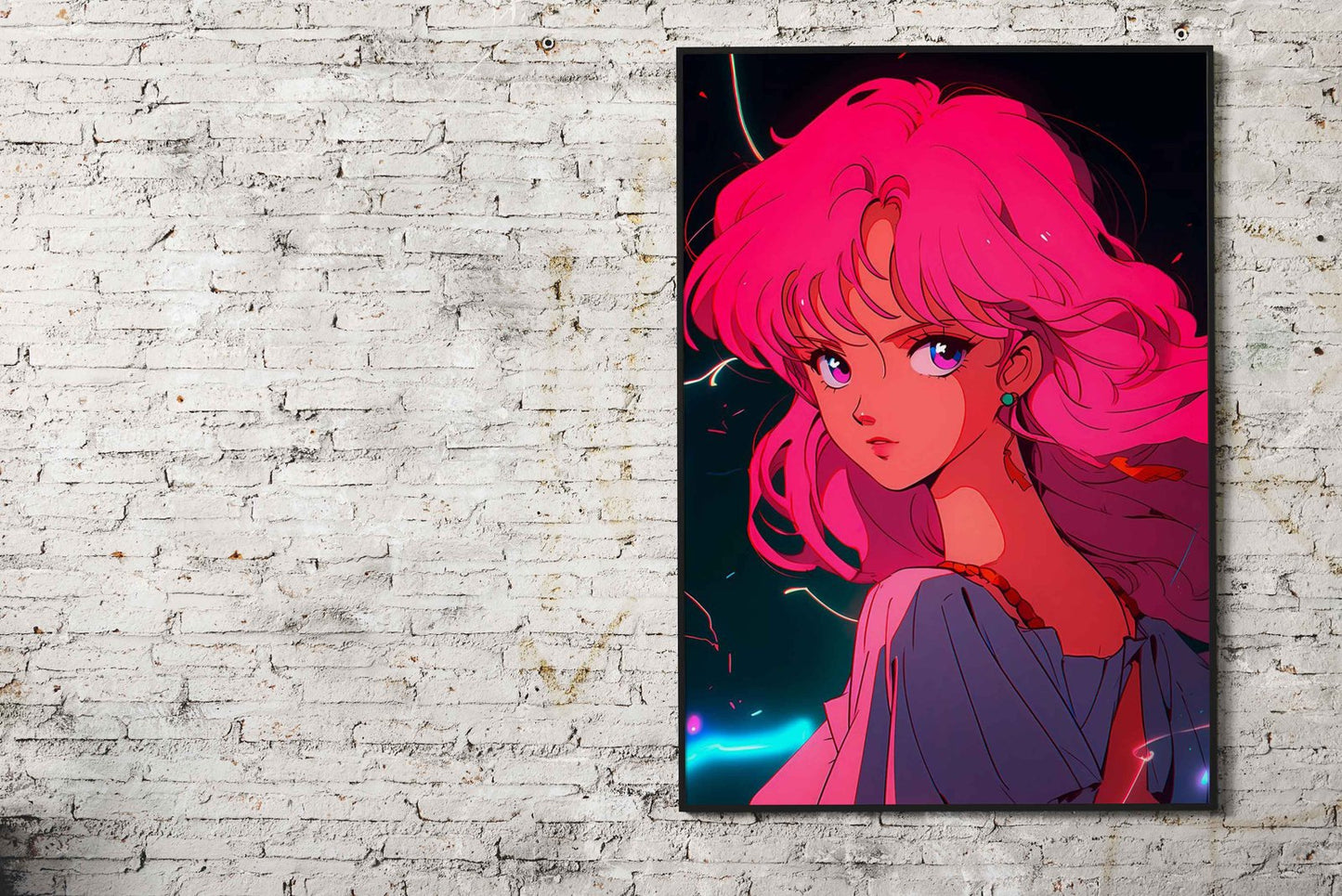 power kitsune fox Asian Style Poster | Wall Art  for Home & Office | High-Quality Print