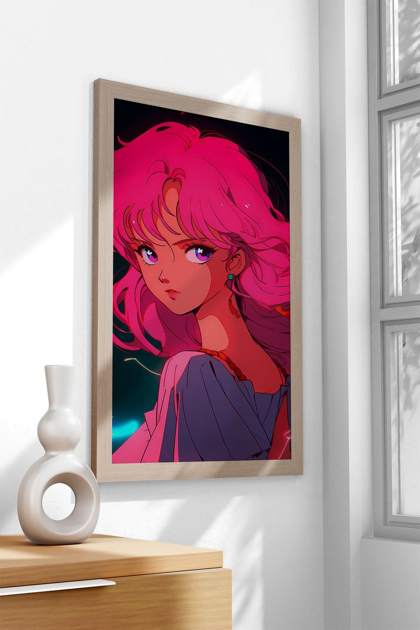 power kitsune fox Asian Style Poster | Wall Art  for Home & Office | High-Quality Print