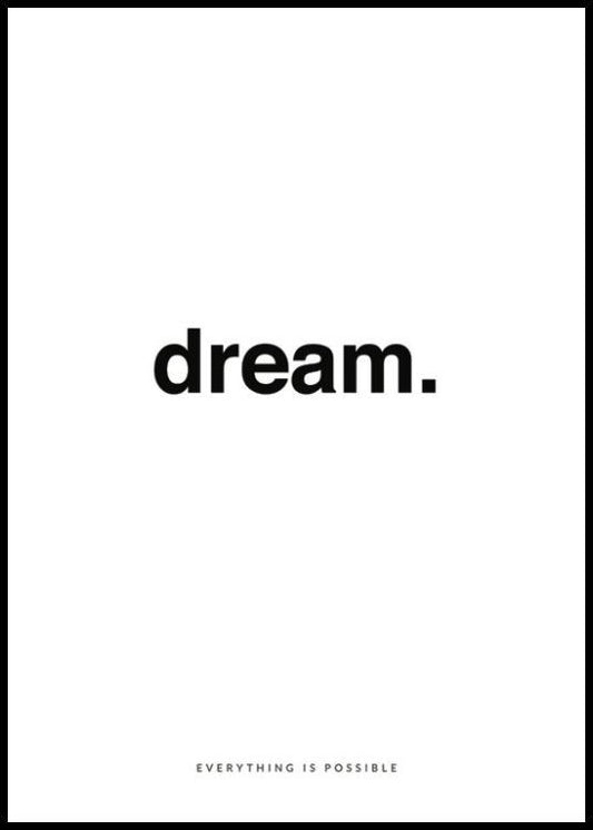 The Quote Personal Poster