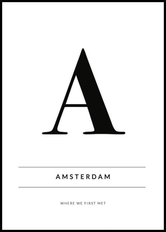 City Personal Poster