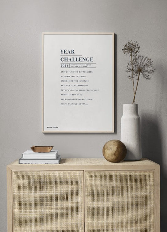 Year Challenge Personal Poster