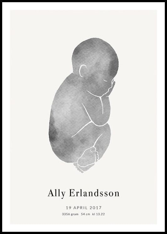 Baby Grey Personal Poster