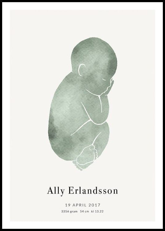 Baby Green Personal Poster