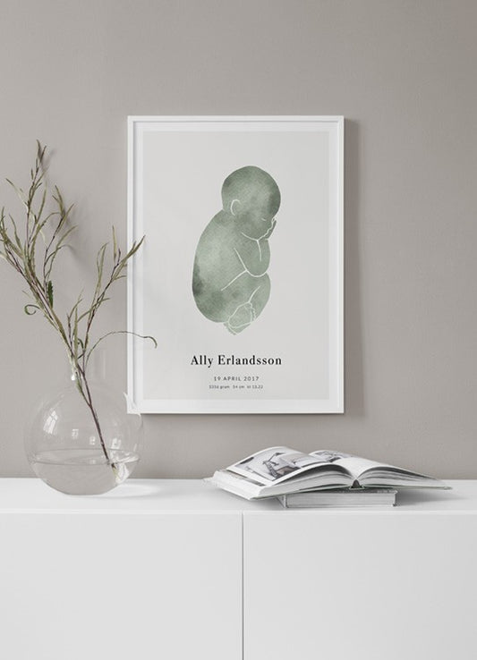 Baby Green Personal Poster