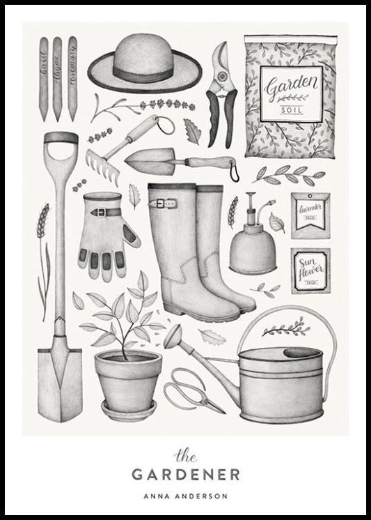 The Personality Gardener Personal Poster