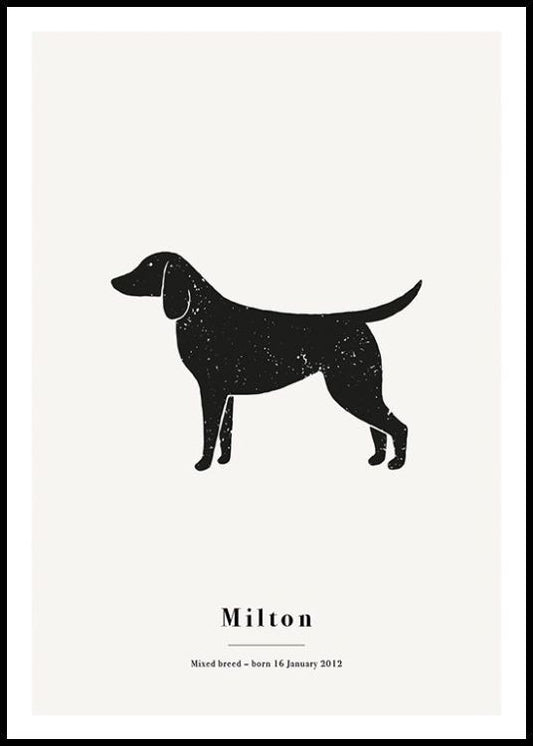 My Pet Mixed Breed Personal Poster