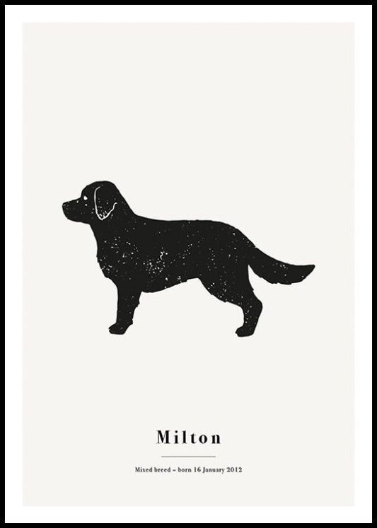 My Pet Golden Retriver Personal Poster