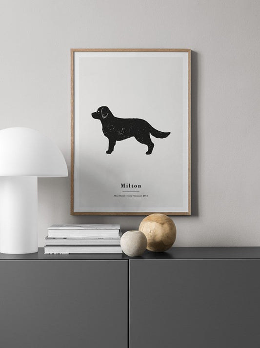 My Pet Golden Retriver Personal Poster