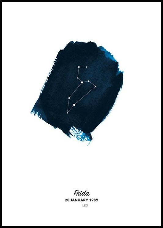 Zodiac Sign Leo Personal Poster