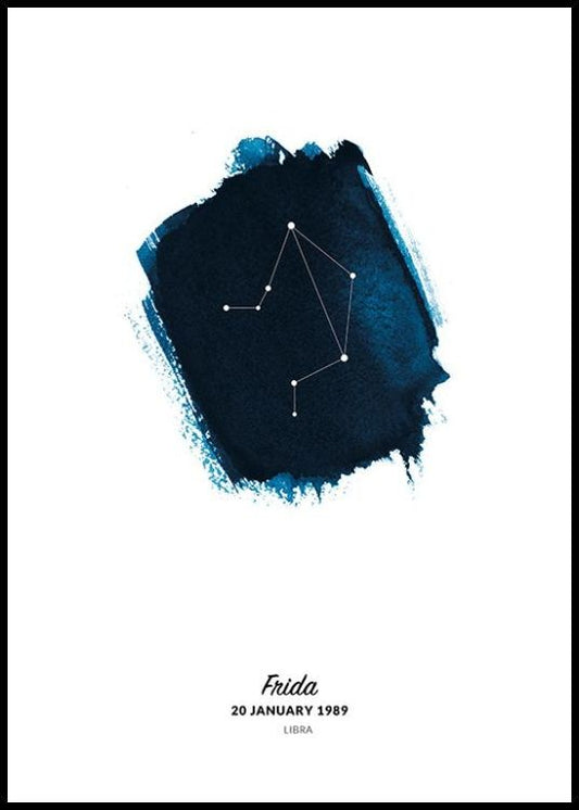 Zodiac Sign Libra Personal Poster