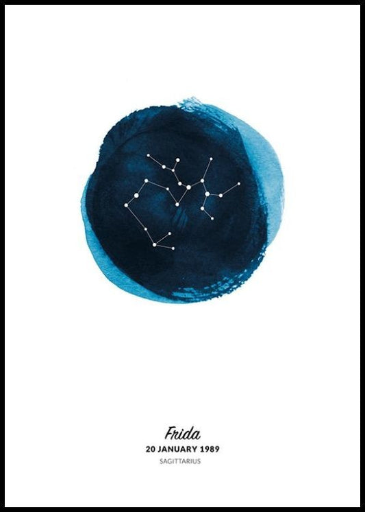 Zodiac Sign Sagittarius Personal Poster