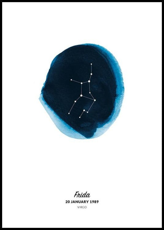 Zodiac Sign Virgo Personal Poster