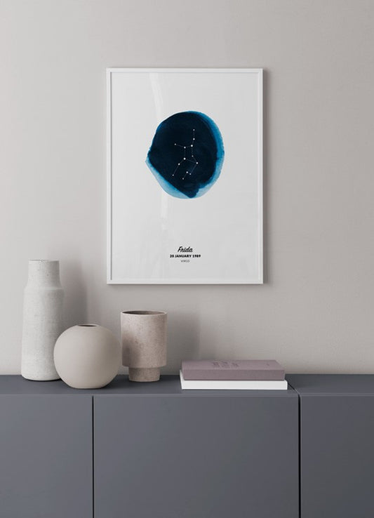 Zodiac Sign Virgo Personal Poster