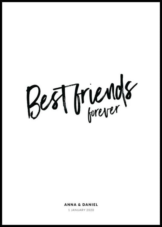 Best Friends Forever Personal Poster