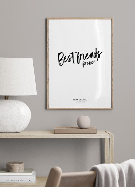 Best Friends Forever Personal Poster