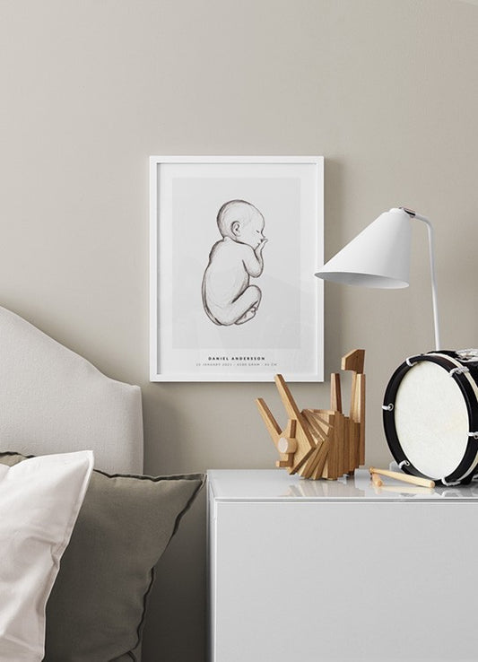 Sleeping Baby Personal Poster