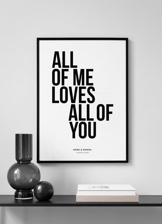 All of Me Personal Poster