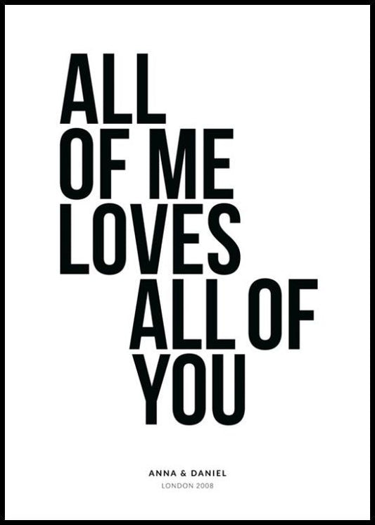 All of Me Personal Poster
