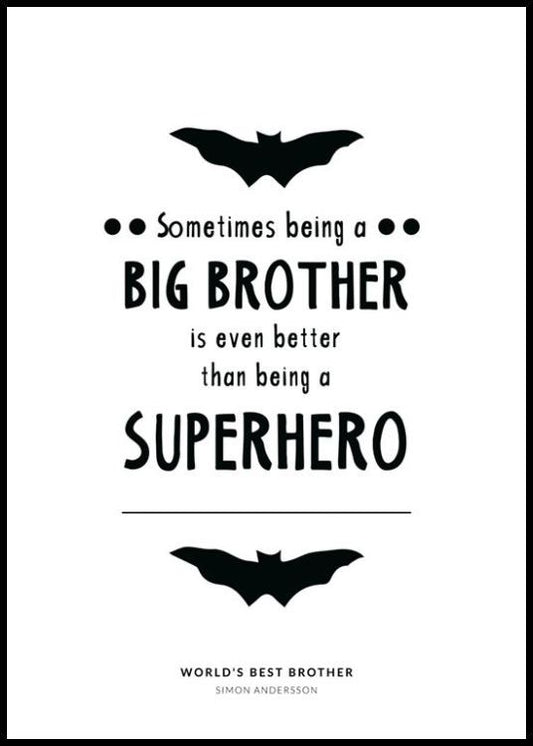 Big Brother Personal Poster