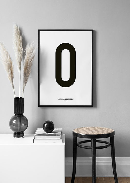 My Letter O Personal Poster