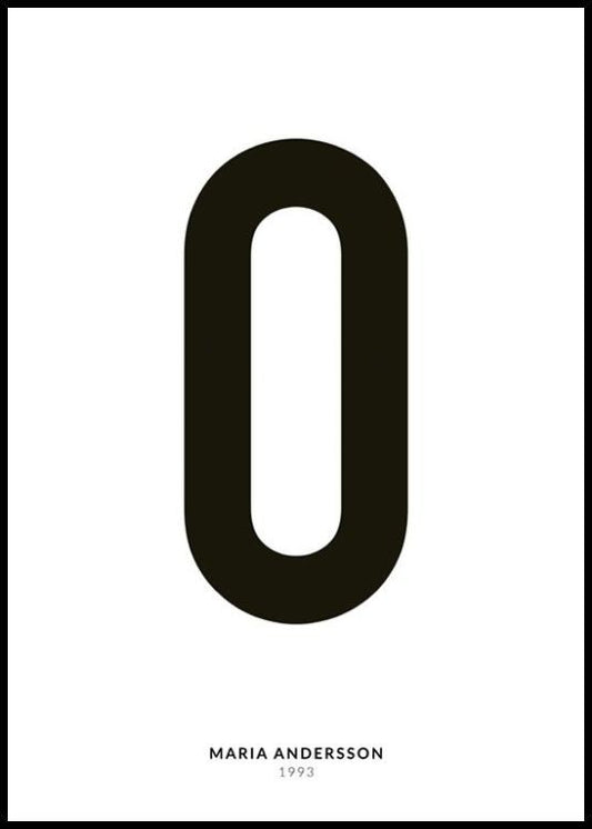 My Letter O Personal Poster