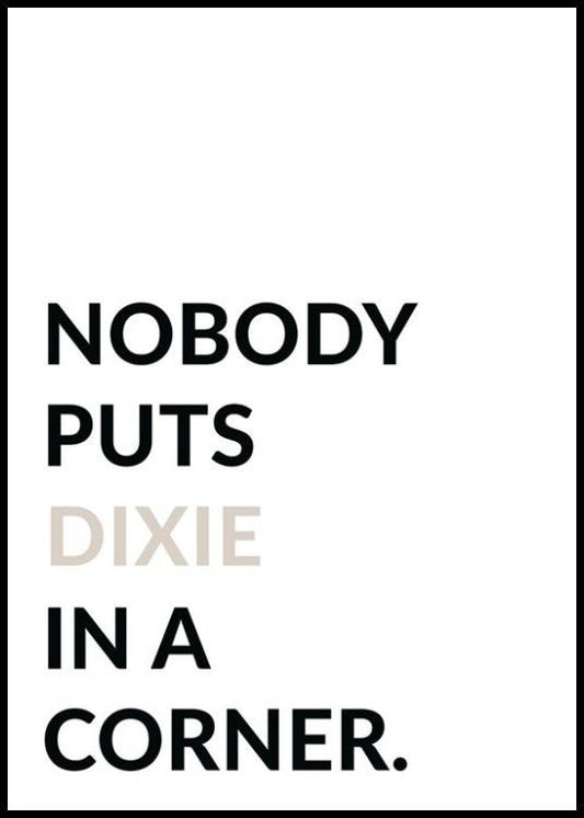 In A Corner Personal Poster