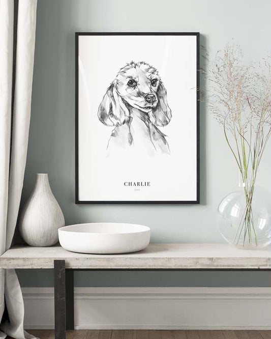 Poodle Dog Personal Poster