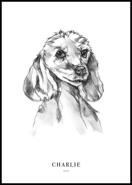 Poodle Dog Personal Poster