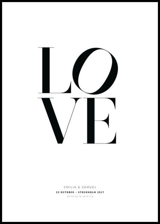 Love Personal Poster