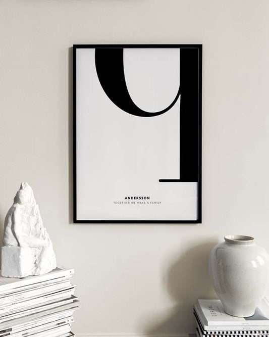 Letter Q Personal Poster