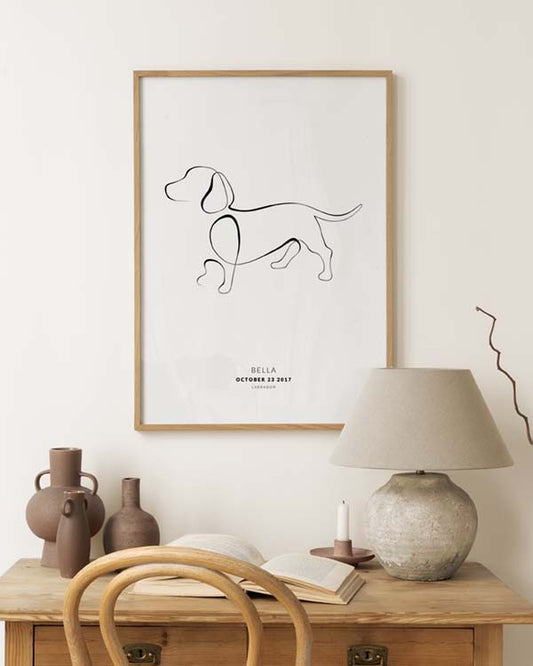 My Dog Dachshund Personal Poster