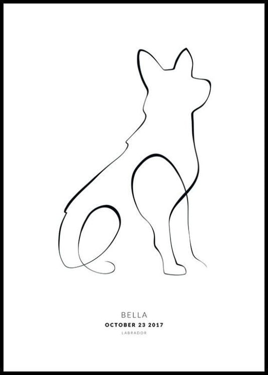 My Dog German Shepherd Personal Poster