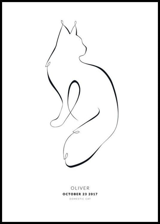 My Cat Maine Coon Personal Poster