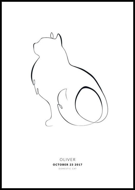 My Cat Norwegian Forest Cat Personal Poster